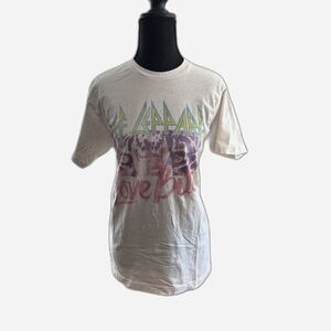 Unisex Medium White American Classics Def Leopard Love Bites T-Shirt